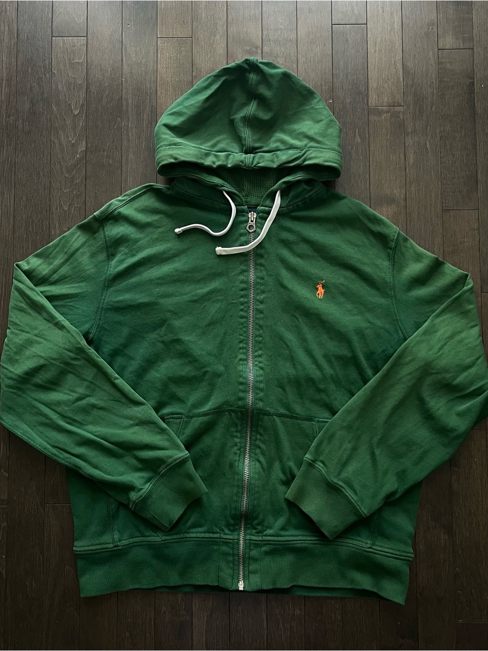 Polo Ralph Lauren Forest Green Full-Zip Hoodie